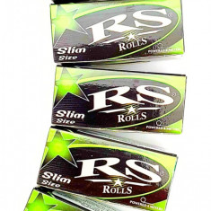 Foite pentru rulat tigari in rola RS Rolls Medium Size 4m- 5 buc / set