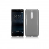 Husa Silicon Nokia 5 Clear Grey Ultra Thin