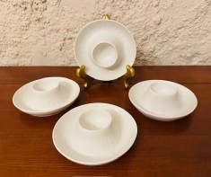4 SUPORTURI PENTRU OUA- PORTELAN CLASSIC ROSE COLLECTION ROSENTHAL-ROMANZE D11CM