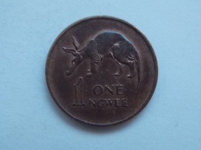 ONE NGWEE 1968 ZAMBIA foto