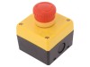 Casetă de Comandă cu Buton Ciupercă IP65 Plastic