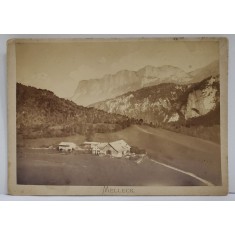 STUDIO F. GRAINER , REICHENHALL , MELECK , FOTOGRAFIE CABINET , SFARSITUL SEC. XIX
