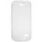 Husa silicon transparenta (cu spate mat) pentru Allview A5 Duo