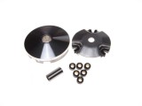 Carcasa Variator Ansamblu Minarelli Yamaha 50-80cc, Caneluri Mici, 94mm, Role Variator, Ghidaje, Capac Fixare Role, Revo