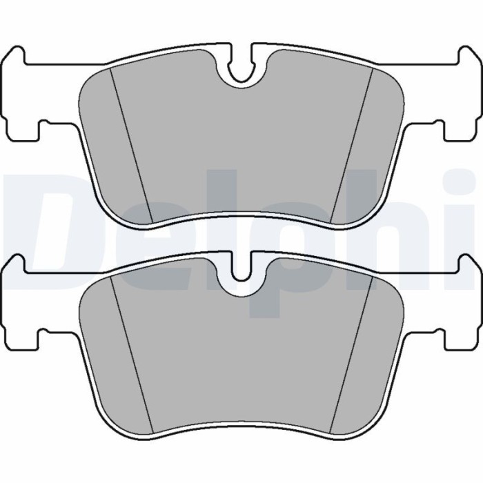 DELPHI LP2285 set placute frana,frana disc