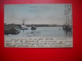 HOPCT 624 R PORTUL IN ANUL 1904 -SALUTARI DIN CONSTANTA-CT-CIRCULATA