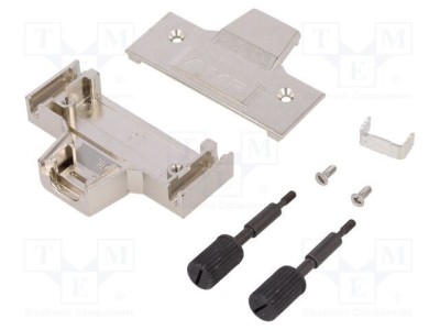 Carcasă mufă 50 pini ecranată TE Connectivity oțel șuruburi drept foto