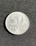 Moneda 50 filler 1967 Ungaria