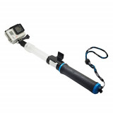 Cumpara ieftin Selfie-stick monopied flotabil cu suport telecomanda 37-62cm pt GoPro, SJCAM GP261, Generic