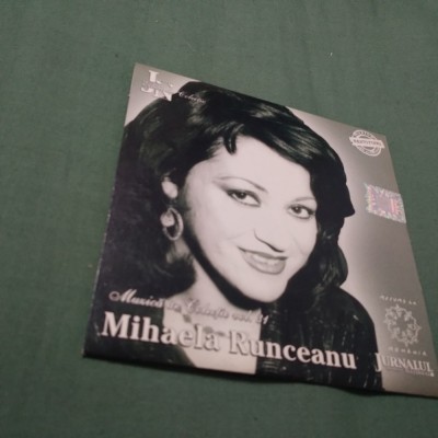 CD MIHAELA RUNCEANU MUZICA DE COLECTIE JURNALUL ORIGINAL foto