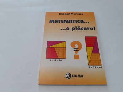 MATEMATICA ... O PLACERE ARMAND MARTINOV P4 foto