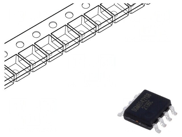 Amplificator operațional SO8 1,4-5,5V DC 1pA