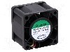 Ventilator 36x36x28mm, 12V DC, volum aer 38.74m3/h, lagar cu bila, SUNON - PF36281BX-000U-S99