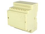 Carcasă ABS pentru şină DIN, dimensiuni 72mm x 88mm x 62mm, Nr. mod 4