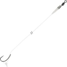 Montura Carp Spirit Fluorocarbon &#039;D&#039; Rig Barbed Nr: 6 15lbs