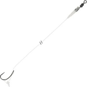 Montura Carp Spirit Fluorocarbon &amp;#039;D&amp;#039; Rig Barbed Nr: 6 15lbs foto
