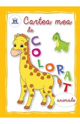 Cartea Mea De Colorat - Animale, - Editura DPH foto