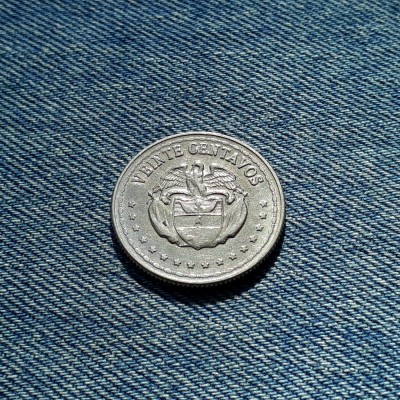 20 Centavos 1956 Columbia / primul an de batere foto