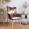 vidaXL Scaun de relaxare, material textil, petice