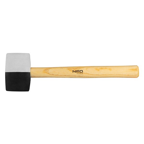 Ciocan de cauciuc negru/alb 450g Neo Tools 25-067 HardWork ToolsRange