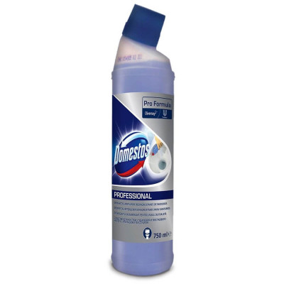 Dezinfectant WC Domestos, 750 ml, Domestos Detartrant Lichid, Dezinfectant Lichid pentru Baie, Dezinfectant Domestos pentru WC, Solutii Dezinfectante foto