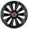 Set 4 Capace Roti, potrivite jantelor de R14, pentru Suzuki, model delta negru