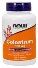 Now Foods Colostrum (Colostru bovin) 500mg 120 capsule vegane foto
