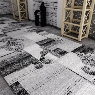 Traversa Covor, Cappuccino 16009, Gri, Latime 100 cm, Diverse Lungimi, 1700 gr/mp foto