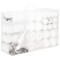 Set globuri si decoratiuni de Craciun, 101 piese, diverse dimensiuni, alb Household NewTrend