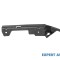 Sina(suport) lateral dreapta bara fata pe aripa Opel Astra G (1999-2009)[T98,F70]
