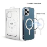 Husa MagSafe pentru Apple iPhone 16 Pro, OEM, Clear with Camera Protection, Transparenta