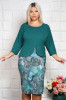 Rochie cu peplum Zena - 52Marimea, Yves