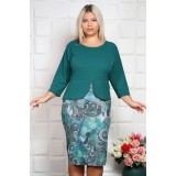 Rochie cu peplum Zena - 56Marimea