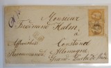 Romania 1873 - Plic circulat la CONSTANZ (Germania)