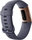 Charge 3 Fitness Activity Tracker, SmartWatch Rose Gold/Blue Grey, Oem