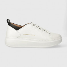 Alexander Smith sneakers din piele Wembley culoarea alb, ASAZWYM2303WBK