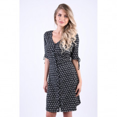 Rochie Tip Camasa Vero Moda Simply Button Negru foto