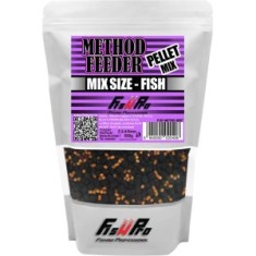 Pelete FISH PRO Method Feeder Mix, 2-3-4.5mm, Fish, 500g foto