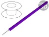 Cablu s&acirc;rmă Cu 30AWG violet 50m Kynar