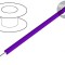 Cablu s&acirc;rmă Cu 30AWG violet 50m Kynar