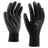Manusi poliester,imersate partial in PU Set 2 buc
