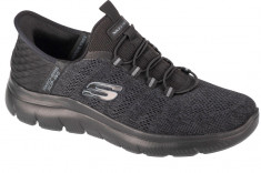 Pantofi pentru adidași Skechers Slip-Ins: Summits - Key Pace 232469-BBK gri foto