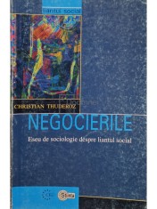 Christian Thuderoz - Negocierile (Editia: 2002) foto
