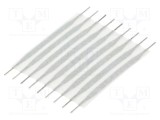 Conector cablu jumper flexibil TE Connectivity Flexstrip 2,54mm 25,4mm 9 pini