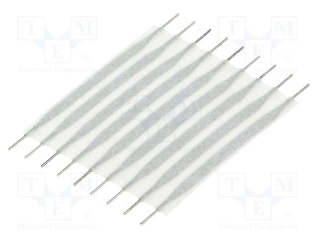 Conector cablu jumper flexibil TE Connectivity Flexstrip 2,54mm 25,4mm 9 pini