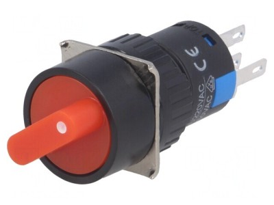 Comutator Rotativ SPDT 3A/220VAC 2A/24VDC foto
