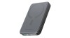 Joyroom Powerbank JR-W020 Mini 5000mAh USB-A USB-C inductiv 20W - negru + cablu USB-C / USB-C