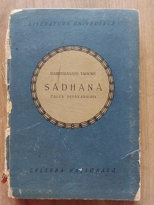 Sadhana- Rabindranath Tagore 1922 foto