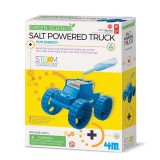 Kit constructie masina alimentata cu sare, Salt-Powered Truck, Green Science, 4M