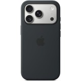 Husa de protectie Apple Silicone Case cu MagSafe pentru iPhone 17 Pro, Black